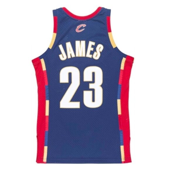 🔥VINTAGE ADIDAS NBA Lebron James Cleveland Cavaliers Classic Swingman Jersey 23 - Picture 1 of 7